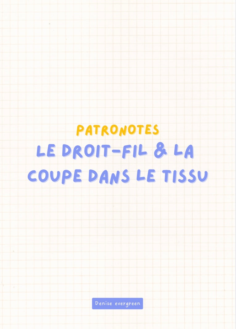 Le droit fil