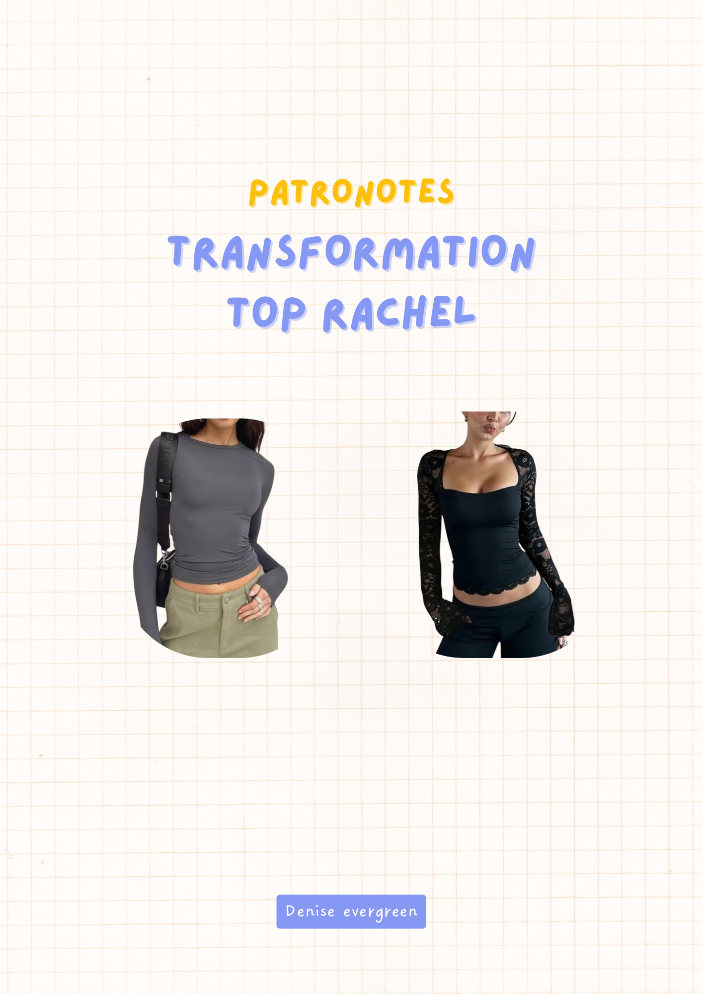 Tuto transformation top Rachel