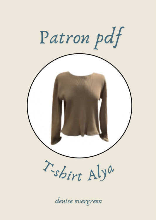T-shirt Alya- Patron PDF