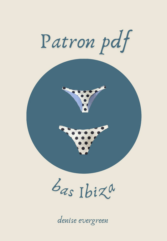 Bas de maillot réversible Ibiza - Patron PDF