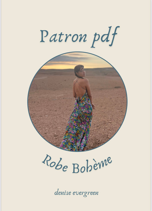 Robe bohème - Patron PDF
