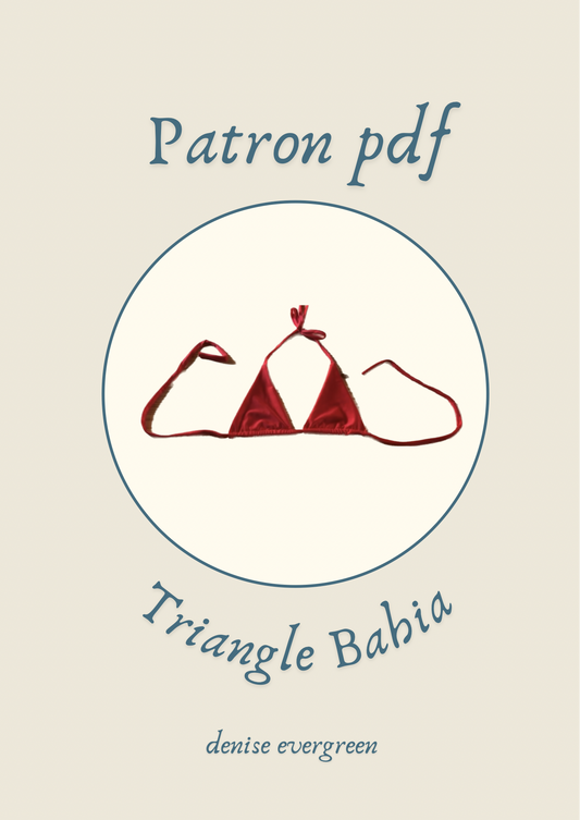 Haut de maillot réversible Bahia - Patron PDF